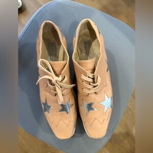 Stella McCartney Beige Elyse Star Shoes size 37